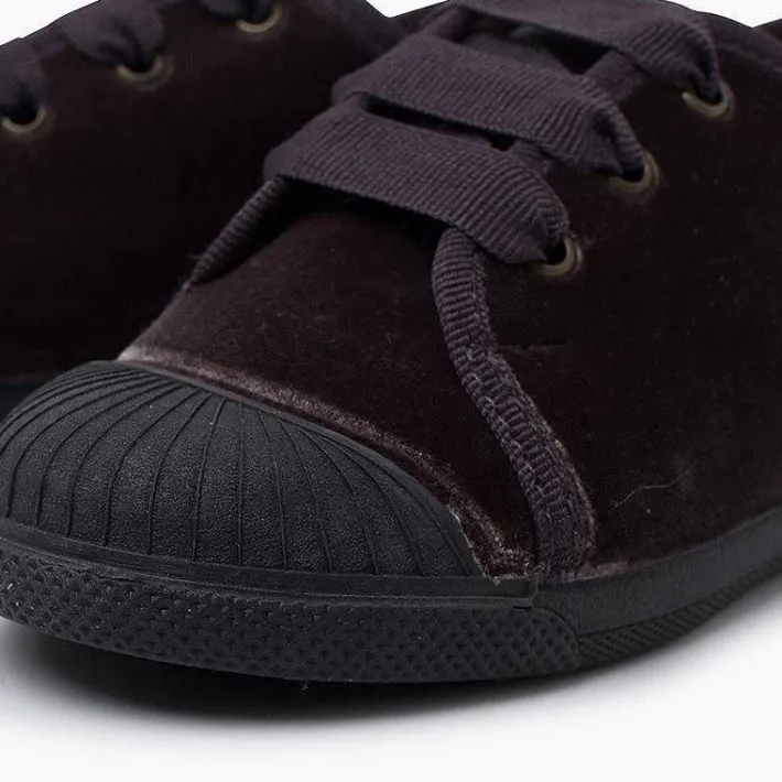 Zapatillas<Pisamonas Zapatilla Terciopelo Cordon Faya