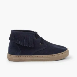 Zapatillas<Pisamonas Zapatillas Altas Con Flecos Para Niños