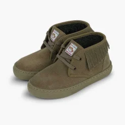 Zapatillas<Pisamonas Zapatillas Altas Con Flecos Para Niños
