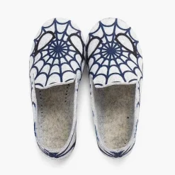 Zapatillas Casa<Pisamonas Zapatillas Bajas Andar Por Casa Tela Arana Color Gris Y Azul