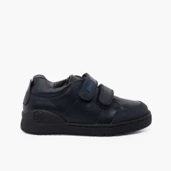 Zapatos Colegiales<Pisamonas Zapatillas Biomecanics Colegial Tiras Adherentes Color Azul Marino
