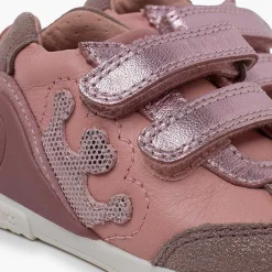 Zapatos Colegiales<Pisamonas Zapatillas Biomecanics Doble Tira Adherente Corona Color Rosa