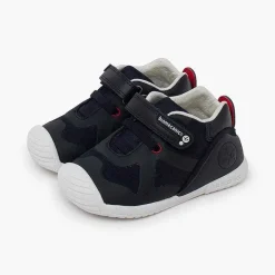 Zapatos Colegiales<Pisamonas Zapatillas Biomecanics Tira Adherente Cordon Elastico Color Azul Marino