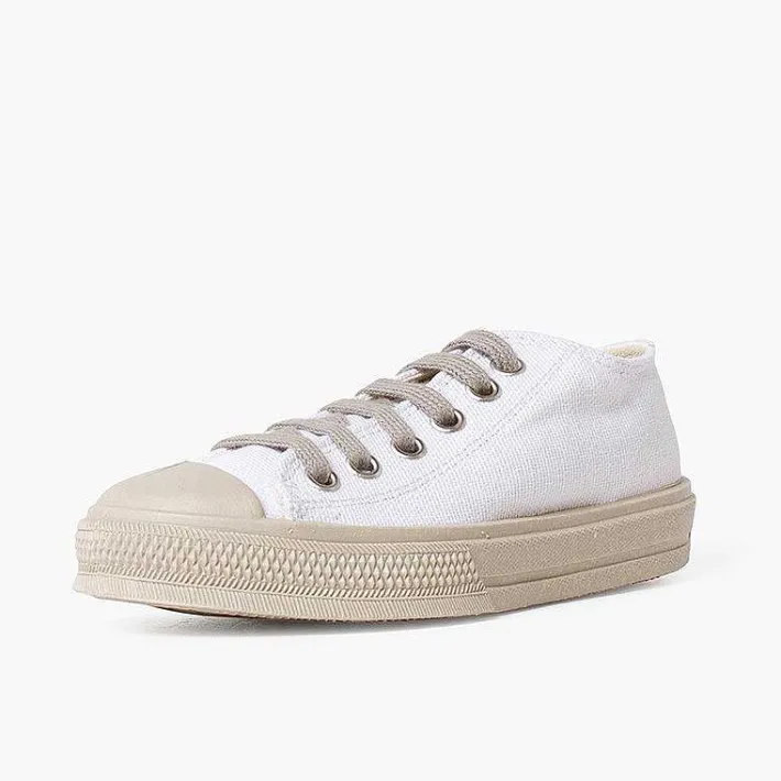Zapatillas<Pisamonas Zapatillas Blancas Puntera Y Cordones Color Color Blanco Y Arena