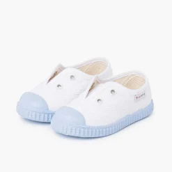 Zapatillas<Pisamonas Zapatillas Blancas Sin Cordones Suela Colores
