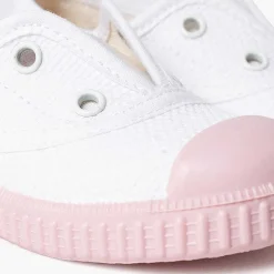 Zapatillas<Pisamonas Zapatillas Blancas Sin Cordones Suela Colores
