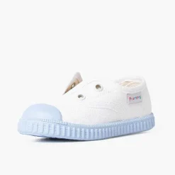 Zapatillas<Pisamonas Zapatillas Blancas Sin Cordones Suela Colores