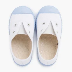 Zapatillas<Pisamonas Zapatillas Blancas Sin Cordones Suela Colores