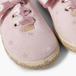 Zapatillas<Pisamonas Zapatillas Bordado Estrellas Cordones Raso