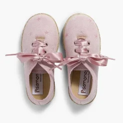 Zapatillas<Pisamonas Zapatillas Bordado Estrellas Cordones Raso