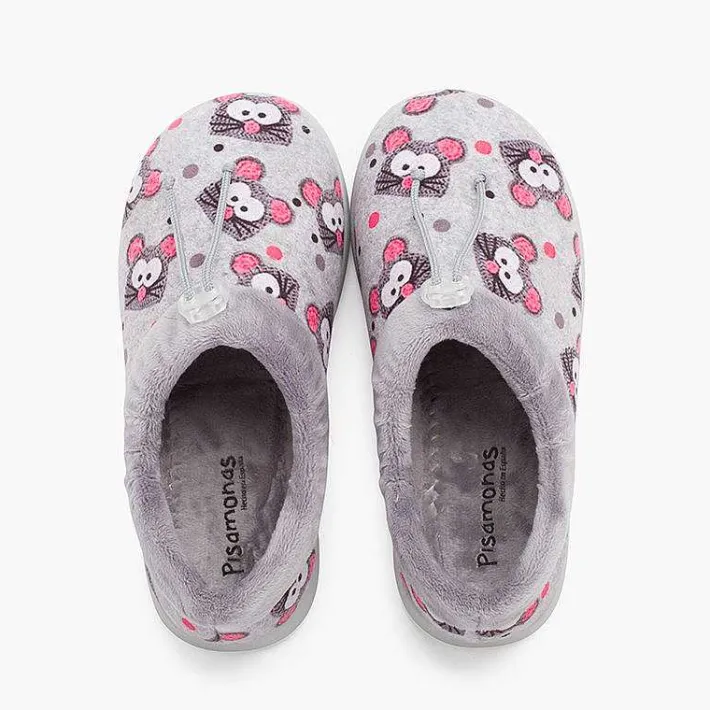 Zapatillas Casa<Pisamonas Zapatillas Casa Babuchas Ajustables Ratones
