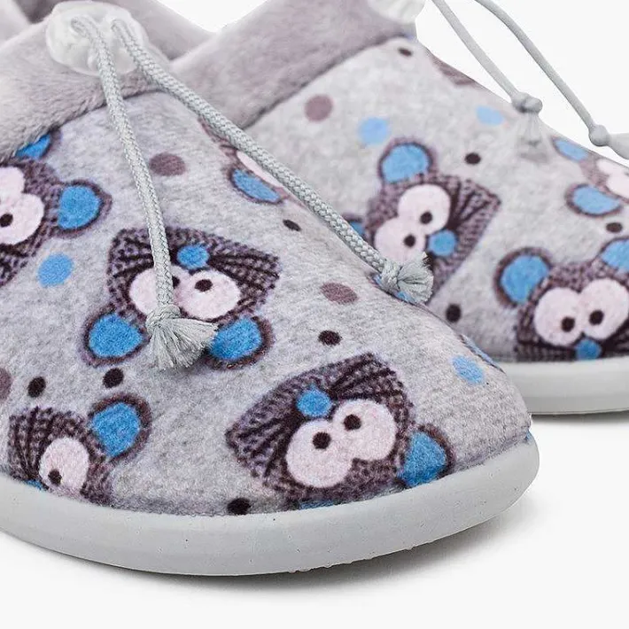 Zapatillas Casa<Pisamonas Zapatillas Casa Babuchas Ajustables Ratones