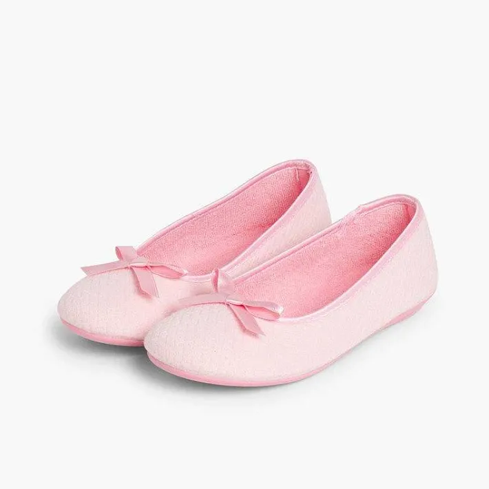 Zapatillas Casa<Pisamonas Zapatillas Casa Bailarina Con Lazo