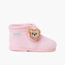 Zapatillas Casa<Pisamonas Zapatillas Casa Botita Pana Oso Niños