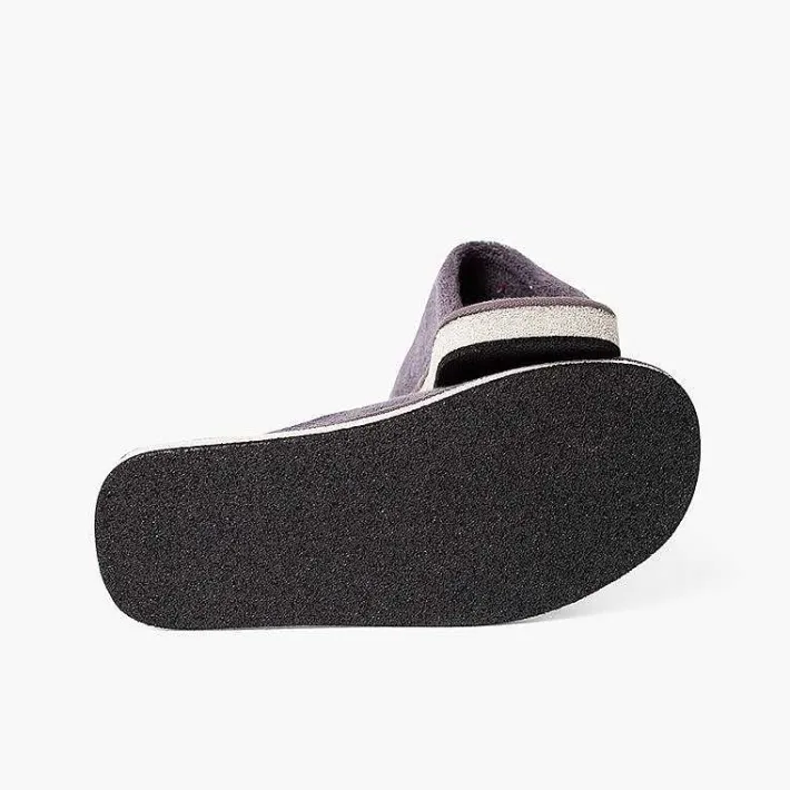 Zapatillas Casa<Pisamonas Zapatillas Casa Cerradas Toalla Niño Color Gris Oscuro