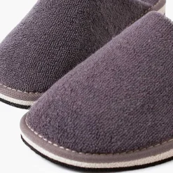 Zapatillas Casa<Pisamonas Zapatillas Casa Cerradas Toalla Niño Color Gris Oscuro