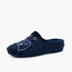 Zapatillas Casa<Pisamonas Zapatillas Casa Tipo Zueco Gaming Color Azul Marino