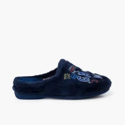 Zapatillas Casa<Pisamonas Zapatillas Casa Tipo Zueco Gaming Color Azul Marino