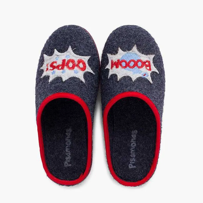 Zapatillas Casa<Pisamonas Zapatillas Casa Tipo Zueco Con Dibujos