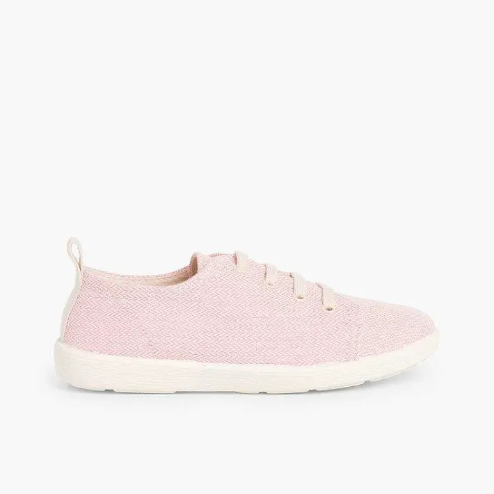 Zapatillas<Pisamonas Zapatillas Casual Lona De Espiga