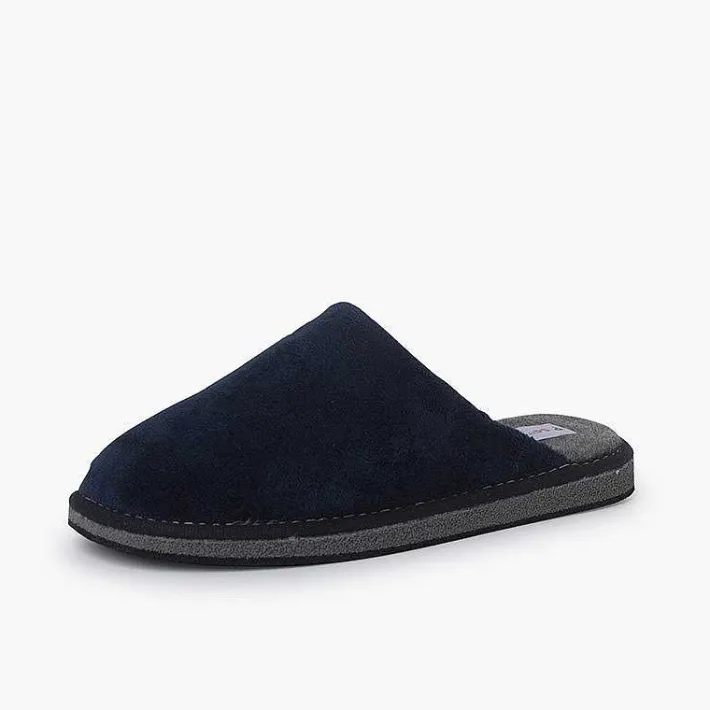 Zapatillas Casa<Pisamonas Zapatillas Chanclas De Casa Tejido Suave Color Azul Marino