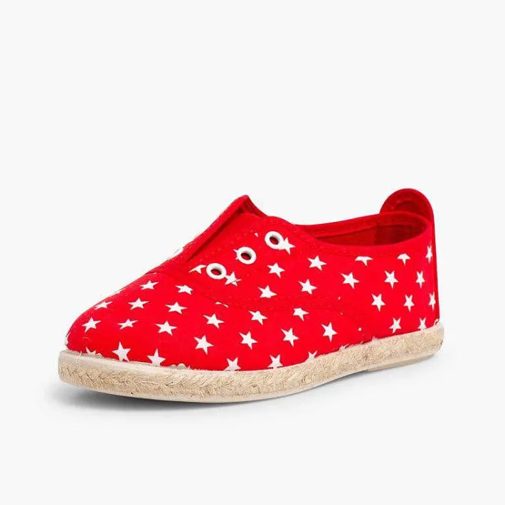 Zapatillas<Pisamonas Zapatillas Con Estrellas Sin Cordones