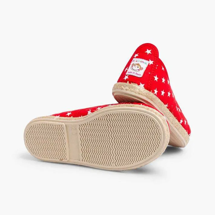 Zapatillas<Pisamonas Zapatillas Con Estrellas Sin Cordones