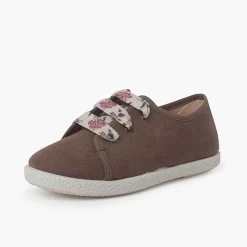 Zapatillas<Pisamonas Zapatillas Cordones Flores Serratex