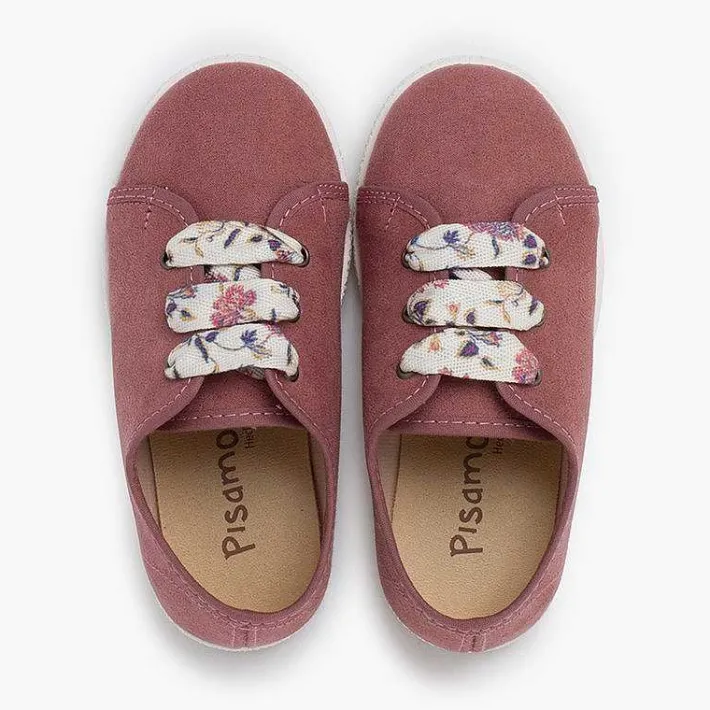 Zapatillas<Pisamonas Zapatillas Cordones Flores Serratex