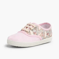 Zapatillas<Pisamonas Zapatillas Cordones Lona Estampadas Animales