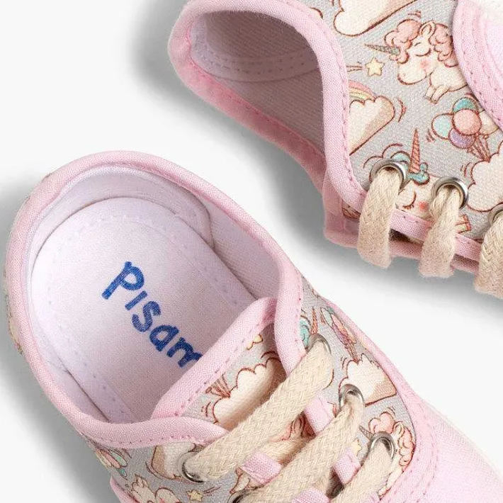 Zapatillas<Pisamonas Zapatillas Cordones Lona Estampadas Animales