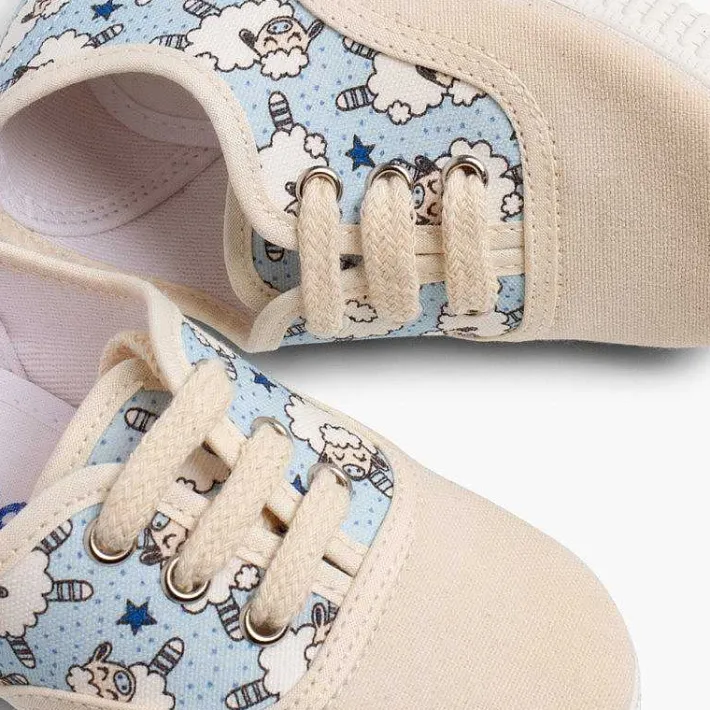 Zapatillas<Pisamonas Zapatillas Cordones Lona Estampadas Animales