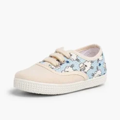 Zapatillas<Pisamonas Zapatillas Cordones Lona Estampadas Animales