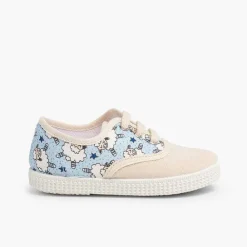 Zapatillas<Pisamonas Zapatillas Cordones Lona Estampadas Animales