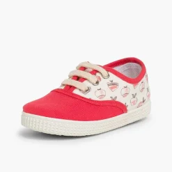 Zapatillas<Pisamonas Zapatillas Cordones Lona Estampadas Animales