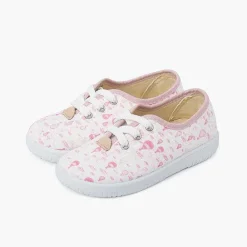 Zapatillas<Pisamonas Zapatillas Cordones Niños Lona Globitos