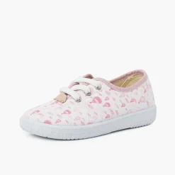 Zapatillas<Pisamonas Zapatillas Cordones Niños Lona Globitos