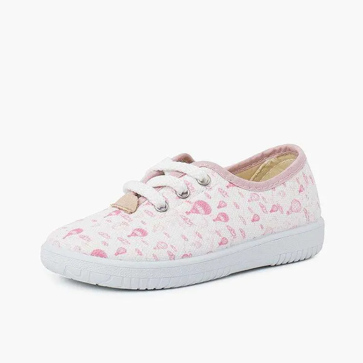 Zapatillas<Pisamonas Zapatillas Cordones Niños Lona Globitos