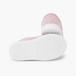 Zapatillas<Pisamonas Zapatillas Cordones Puntitos Metalizados Colores Color Rosa Viejo