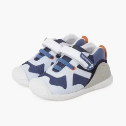 Zapatillas<Pisamonas Zapatillas Deportivas Biogateo Rejilla Color Azul Y Blanco