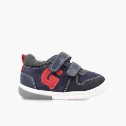 Zapatos Colegiales<Pisamonas Zapatillas Deportivas Garvalin Doble Cierre Adherente