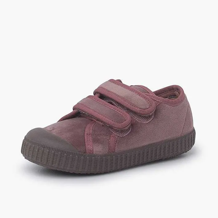 Zapatillas<Pisamonas Zapatillas Doble Cierre Adherente Terciopelo