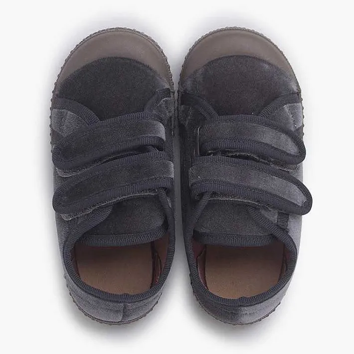 Zapatillas<Pisamonas Zapatillas Doble Cierre Adherente Terciopelo