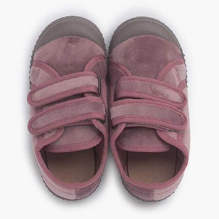 Zapatillas<Pisamonas Zapatillas Doble Cierre Adherente Terciopelo