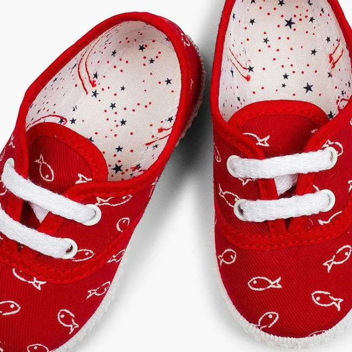 Zapatillas<Pisamonas Zapatillas Infantiles Estampado Peces