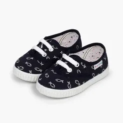 Zapatillas<Pisamonas Zapatillas Infantiles Estampado Peces