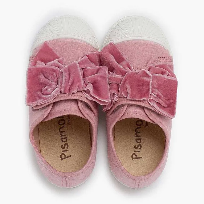 Zapatillas<Pisamonas Zapatillas Lazo Terciopelo