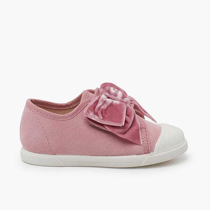 Zapatillas<Pisamonas Zapatillas Lazo Terciopelo