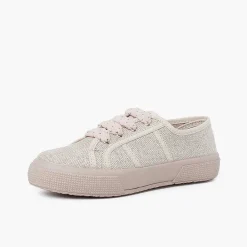 Zapatillas<Pisamonas Zapatillas Lino Brillo Mujer Y Niña