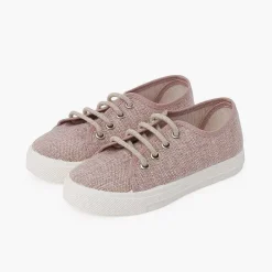 Zapatillas<Pisamonas Zapatillas Lino Con Cordones